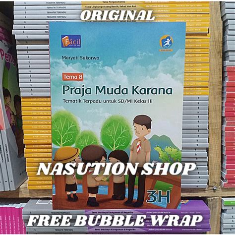 Jual Buku Tematik Terpadu A B C D E F G H Facil Kelas Sd K