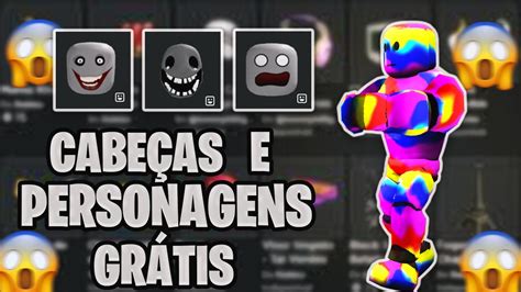 Como Pegar Novas Cabe As E Personagens Gr Tis No Roblox Youtube