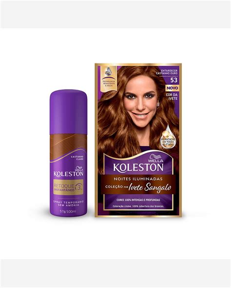 Riachuelo Kit Koleston Tinta De Cabelo Noites Iluminadas Entardecer