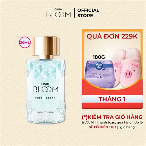 Nước hoa nữ Cindy Bloom Fresh Ocean hương năng động trẻ trung 30ml