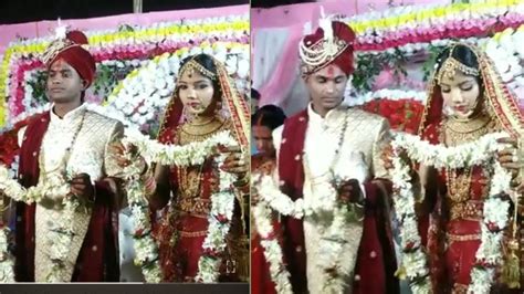 Viral Indian Wedding Video 2023 Jaymala Garhwali Marriage Dulhan Or Unke Sathiyo Ke Tumke