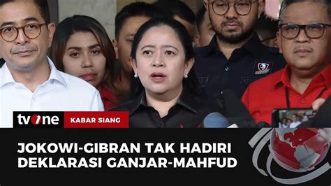 Jokowi Dan Gibran Tidak Terlihat Di Deklarasi Bacawapres Mahfud Md Ini