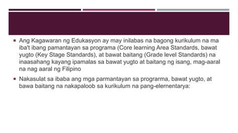 Pagtuturo Ng Filipino Sa Elementarya 1pptx