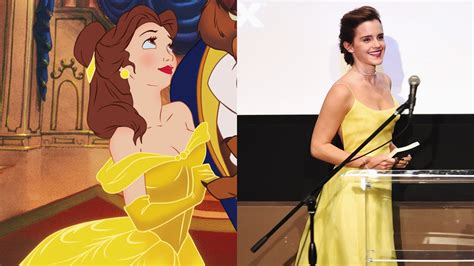 Emma Watson Channeled Belle’s Famous Yellow Dress | Vanity Fair