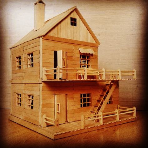 Popsicle Stick Model House Plans - House Design Ideas