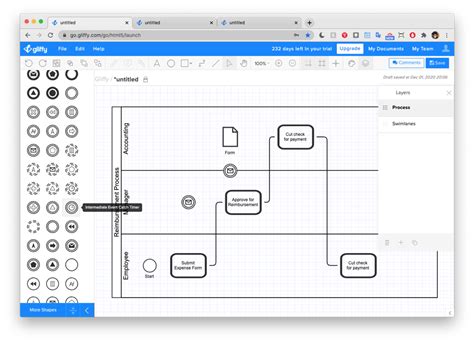 Bpmn Tutorial How To Draw A Bpmn Diagram Gliffy By Perforce Porn Sex