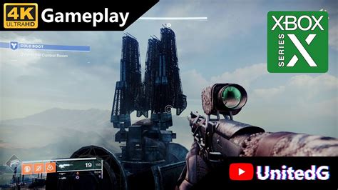 Destiny 2 Xbox Series X Gameplay 4k Youtube