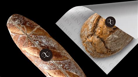 CRUST CRUMB BAKERY BRAND IDENTITY LOGO Behance