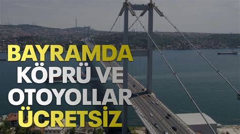 Bayramda K Pr Ve Otoyollar Cretsiz Kocaeli Bar Gazetesi