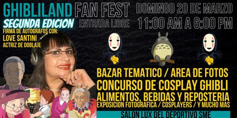 Chilango Ghibliland Fan Fest Regresa A La Cdmx Con Un Evento