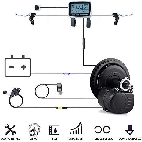 Tongsheng Tsdz V W W V W Torque Sensored Diy Ebike Mid