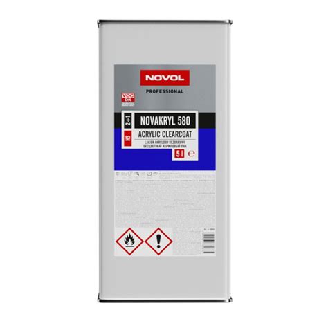 ᐉ PROFESSIONAL NOVAKRYL 580 HS – Акрилен Лак 2+1 HS | Elitsa-3 | NOVOL ...