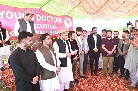 Chief Minister Gilgit Baltistan Khalid Khurshid Khan Administering Oath