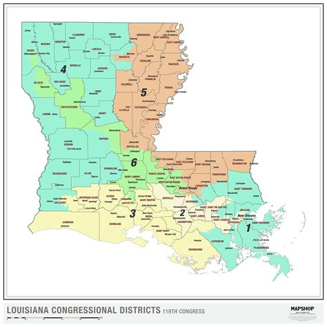 Lousiana Congressional Districts Map Georgia House District Map