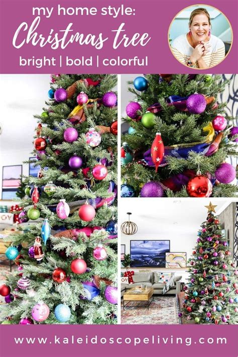 Bright, Bold & Colorful Christmas Tree