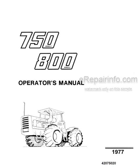 Buy And Download Versatile 750 800 Series 2 Operators Manual Tractor