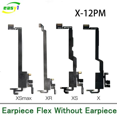 Original Ear Earpiece Flex For IPhone X Xs XR 11 12 PRO MAX Proximity