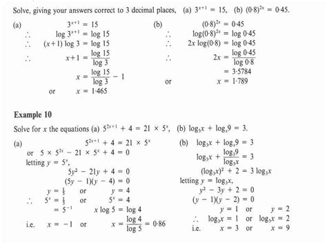 50 solving Logarithmic Equations Worksheet – Chessmuseum Template Library