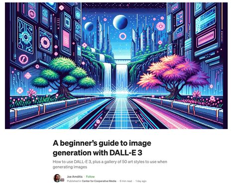 Beginner's Guide to DALL-E 3 Prompts - by Mike Reilley