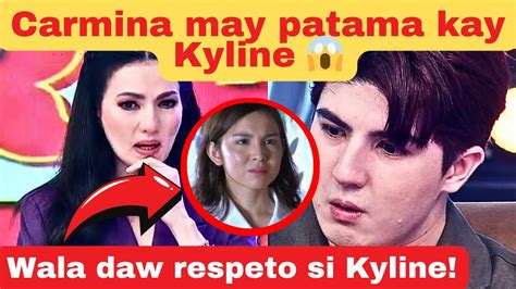 Carmina NAIYAK Sa Birthday Message Kay Mavy May PATAMA Kay Kyline