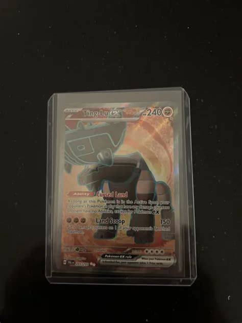 PokÉmon Tcg Ting Lu Ex Scarlet And Violet Paldea Evolved 243193 Holo