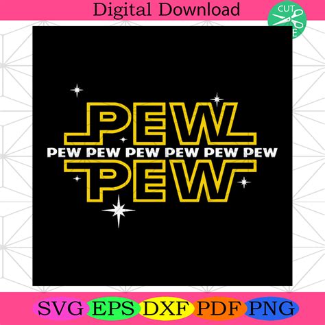 Pew Pew Star Wars Svg Star Wars Svg Mandalorian Svg Baby Yoda Svg