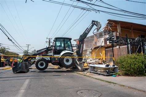 Municipalidad De La Florida Detalla Exitoso Operativo De Demolición De