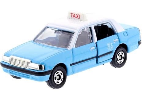 TOMY Hong Kong Toyota Crown Comfort Taxi Blue 453130 興趣及遊戲 玩具