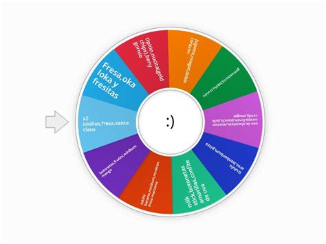 Rifa De Dulces Random Wheel