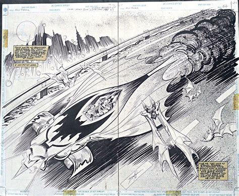 Norm Breyfogle BATMAN HOLY TERROR 1991 Pgs 43 44 DPS In Gal