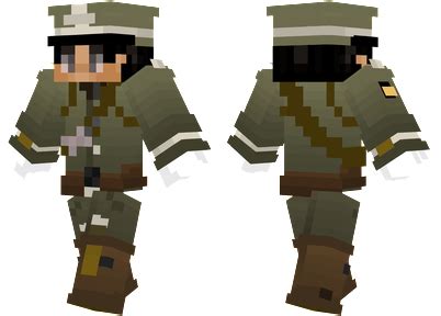 Minecraft Military Skin Template