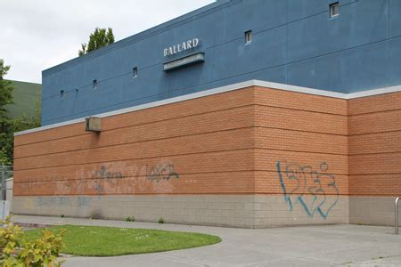 Ballard Community Center tagged by vandals – My Ballard