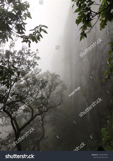 Rajgad Fort Trekking Fun Unlimited Cloud Stock Photo 1443578597 ...