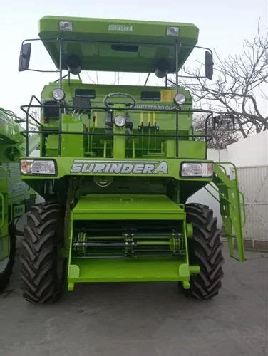 13 15 Feet Stainless Steel Surendra 930 Combine Harvester 3 Acres Hr