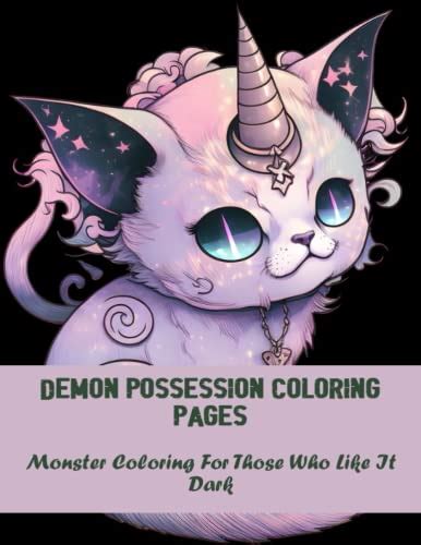 Demon Possession Coloring Pages: Monster Coloring For Those Who Like It ...