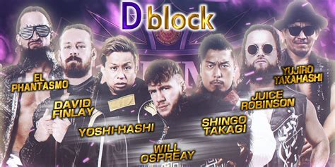 NJPW G1 Climax 32 D Block Individual Statistics Histories Notes