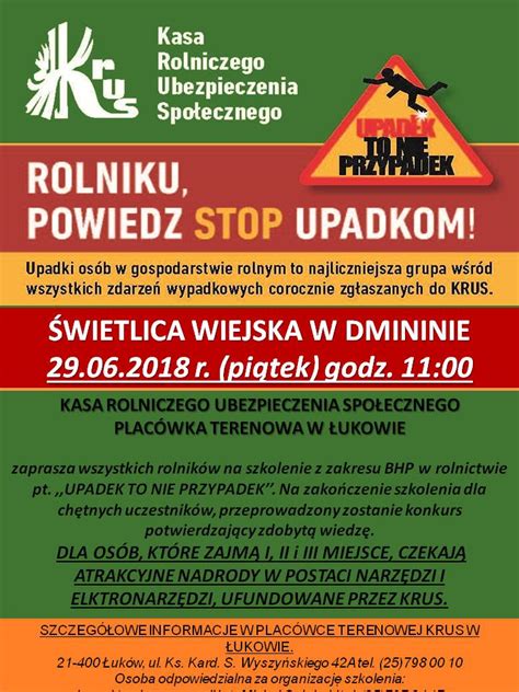 Szkolenie Dla Rolnik W