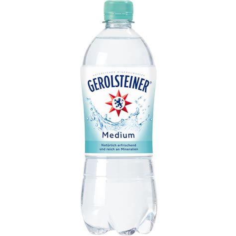 Gerolsteiner Mineralwasser Medium L Wasser Alkoholfreie