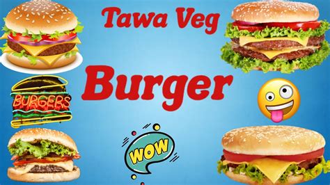 Burger Recipe Ghar Per Asani Se Banaye Tawa Veg Burger Vidhi