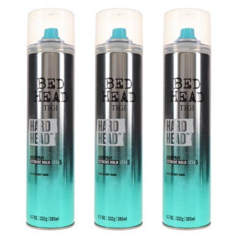 TIGI Bed Head Hard Head Hair Spray 11.7 oz 3 Pack, 3 Pack / 11.7oz each ...