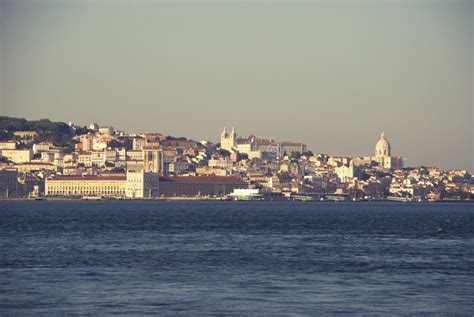 View To Lisbon and Tagus River, Portugal Stock Photo - Image of city, portugal: 63953482