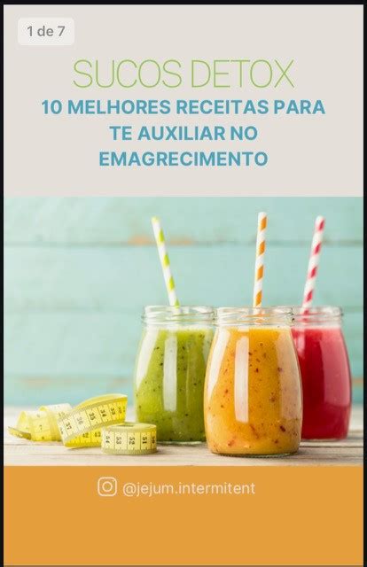 10 Receitas Sucos Detox Tamires Hotmart