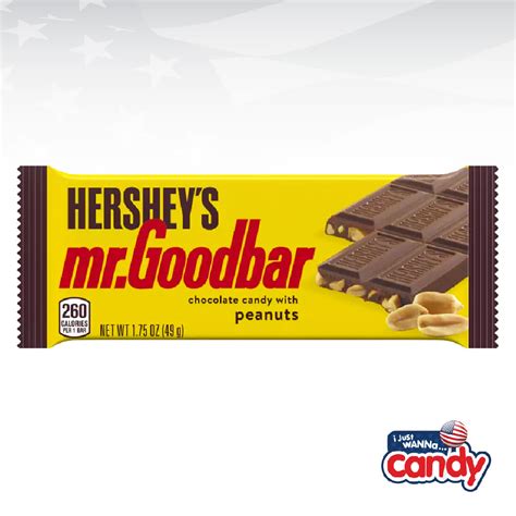 Hersheys Mr Goodbar Milk Chocolate With Peanuts 175oz 49g