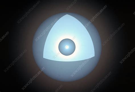 helium atom stock image  science photo library