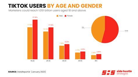 Tiktok Users By Age And Gender Side Hustle Strategies