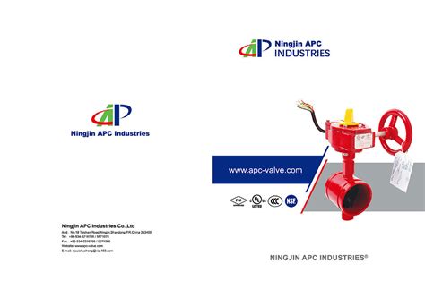 APC Catalogue Ningjin APC Industries LT Butterfly Valve Grooved Check Valve