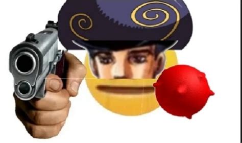 Create Meme Coursed Emoji Meme With A Gun Smiley Face With A Gun