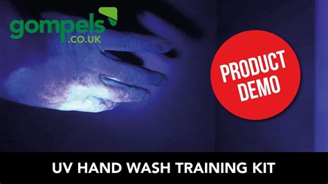 Product Demo Gompels Uv Hand Wash Training Kit 64783 Youtube