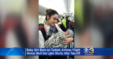 Turkish Airlines Cabin Crew Help Deliver Baby Mid Flight CBS Philadelphia