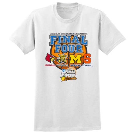 Official 2013 Ncaa Final Four Basketball Tournament T Shirt Ncaa Final Four Apparel